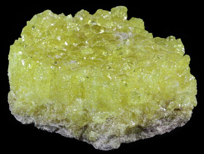Sulfur Crystals on Matrix - Bolivia #51573